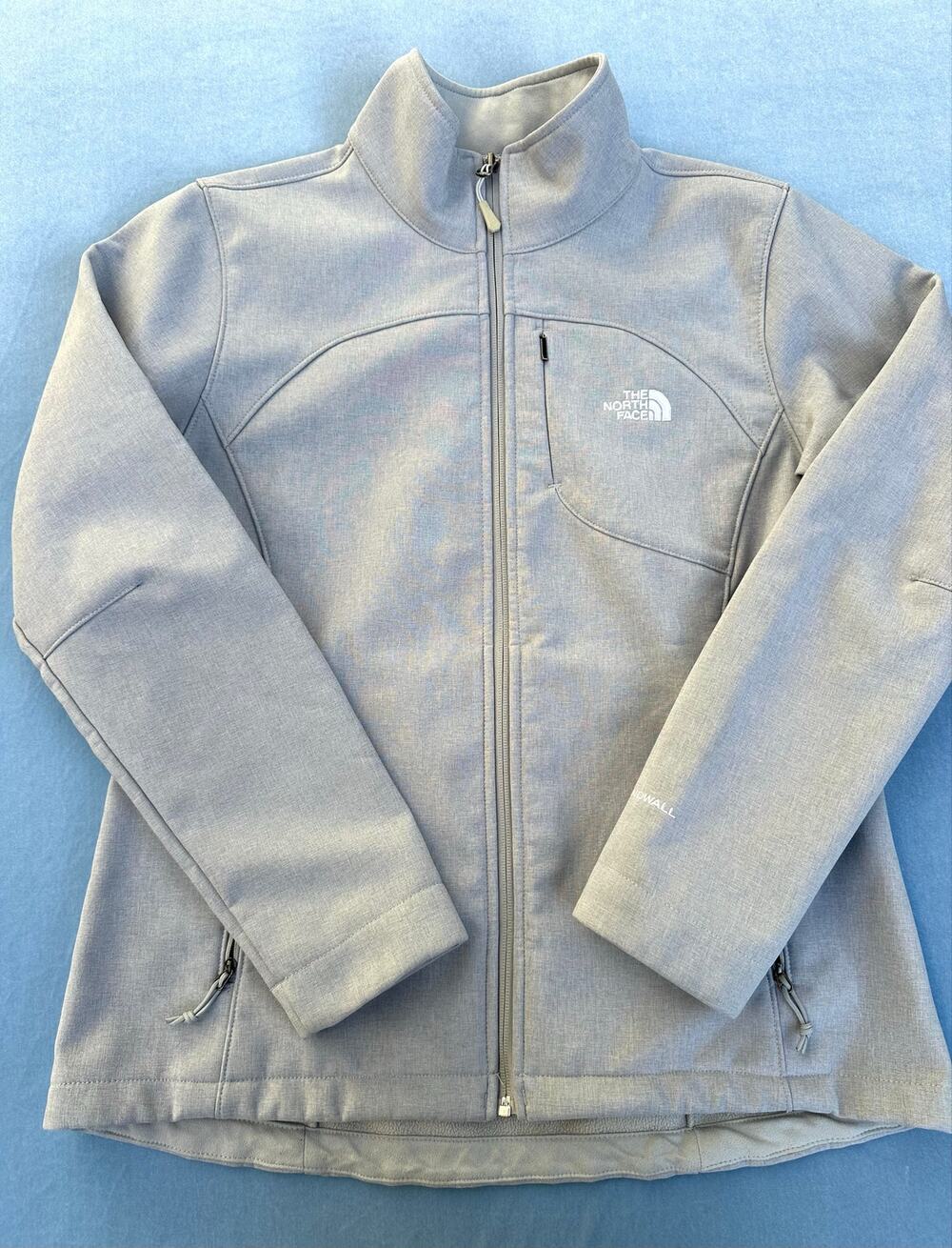 The North Face Apex Bionic Women's Jacket Size L WindWall Softshell Full Zip